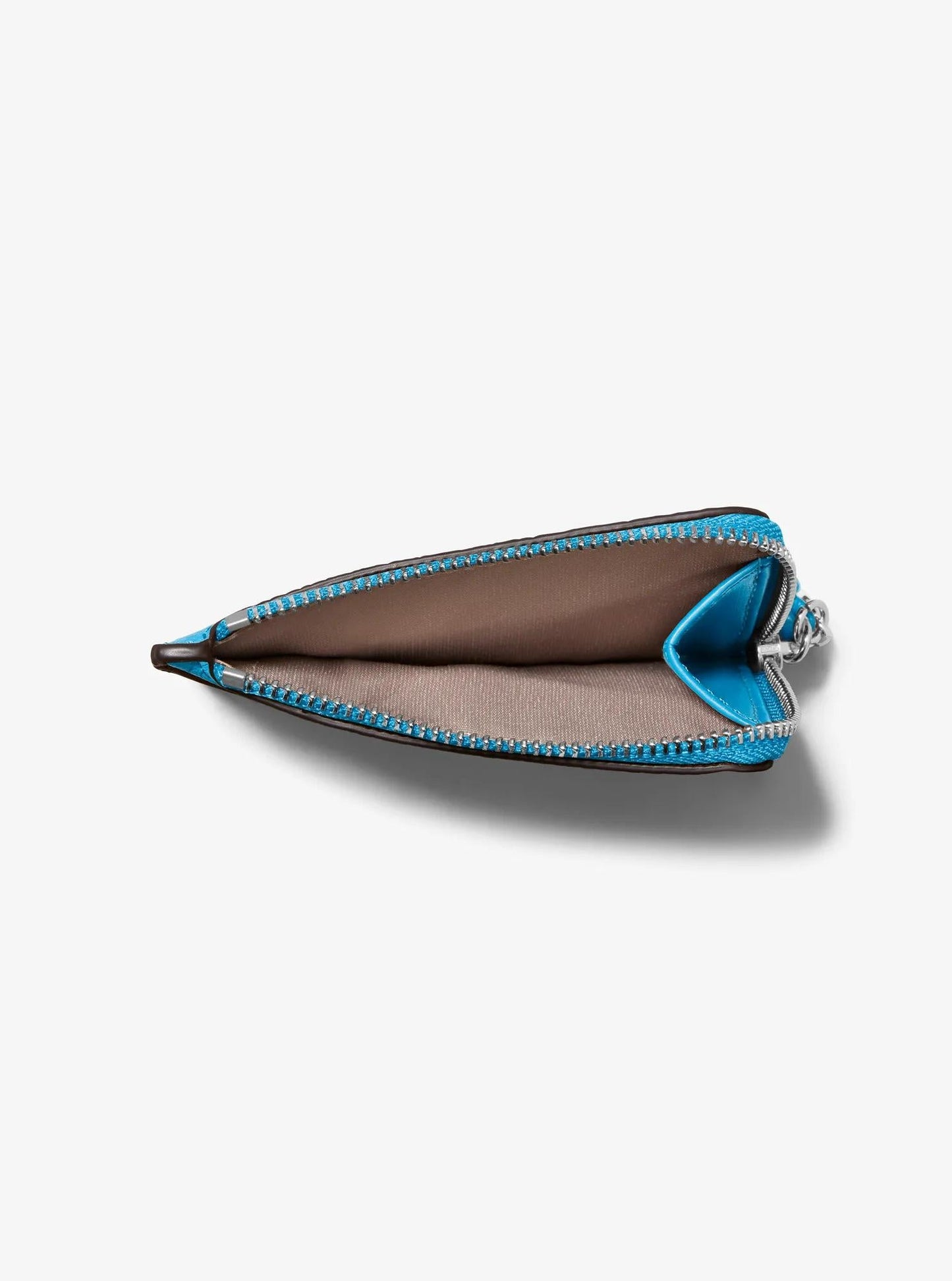 Jet Set Small Pebbled Leather Card Case Wristlet
