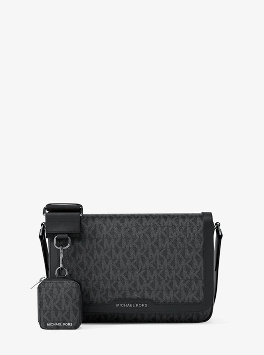 Hudson Mini Signature Logo Crossbody Bag With Airpod Case for Apple Airpods Pro