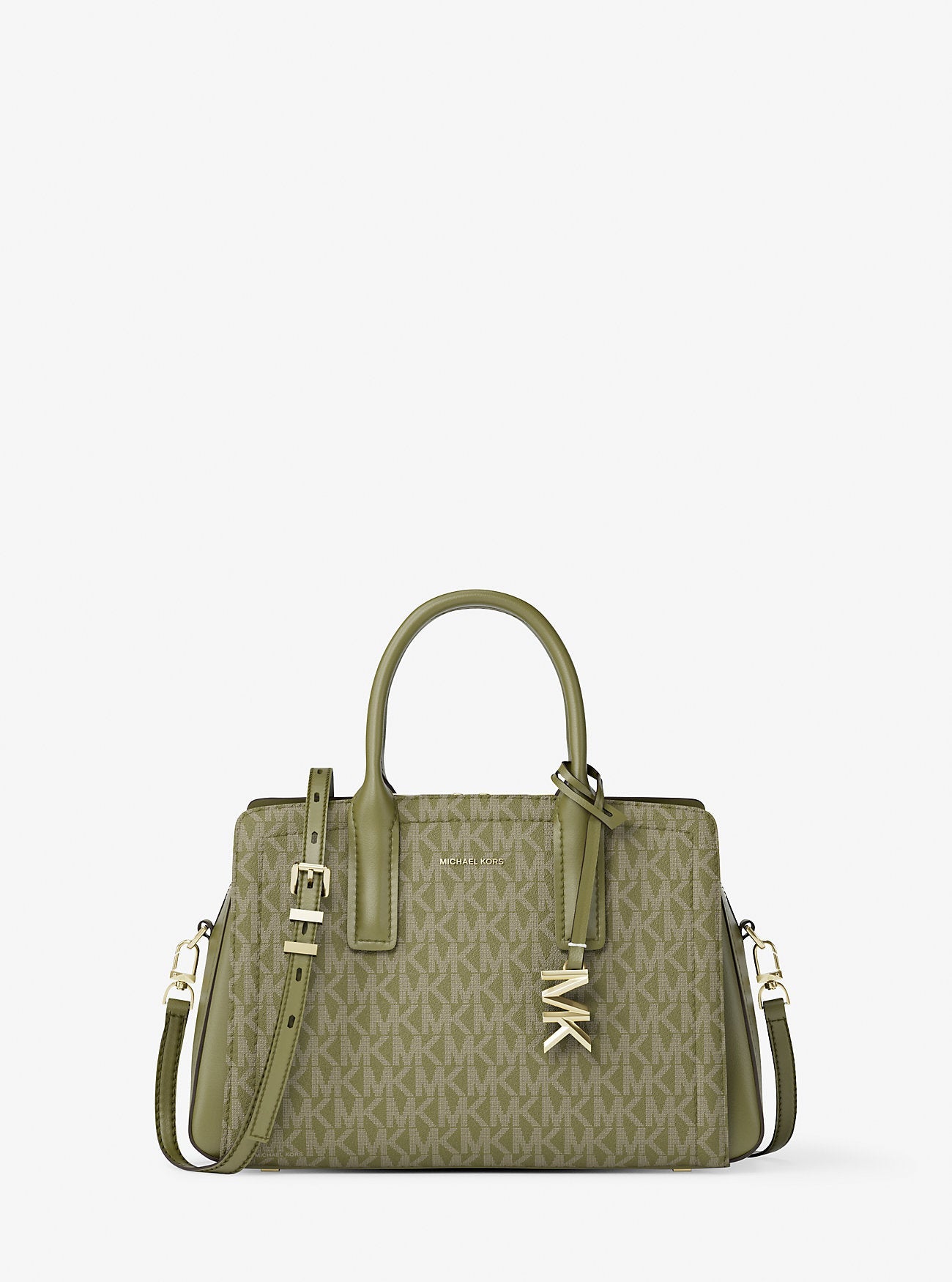 Laila Small Signature Logo Satchel