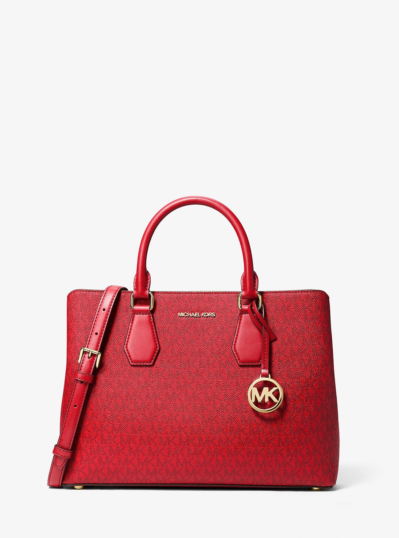Camille Large Signature Logo Satchel