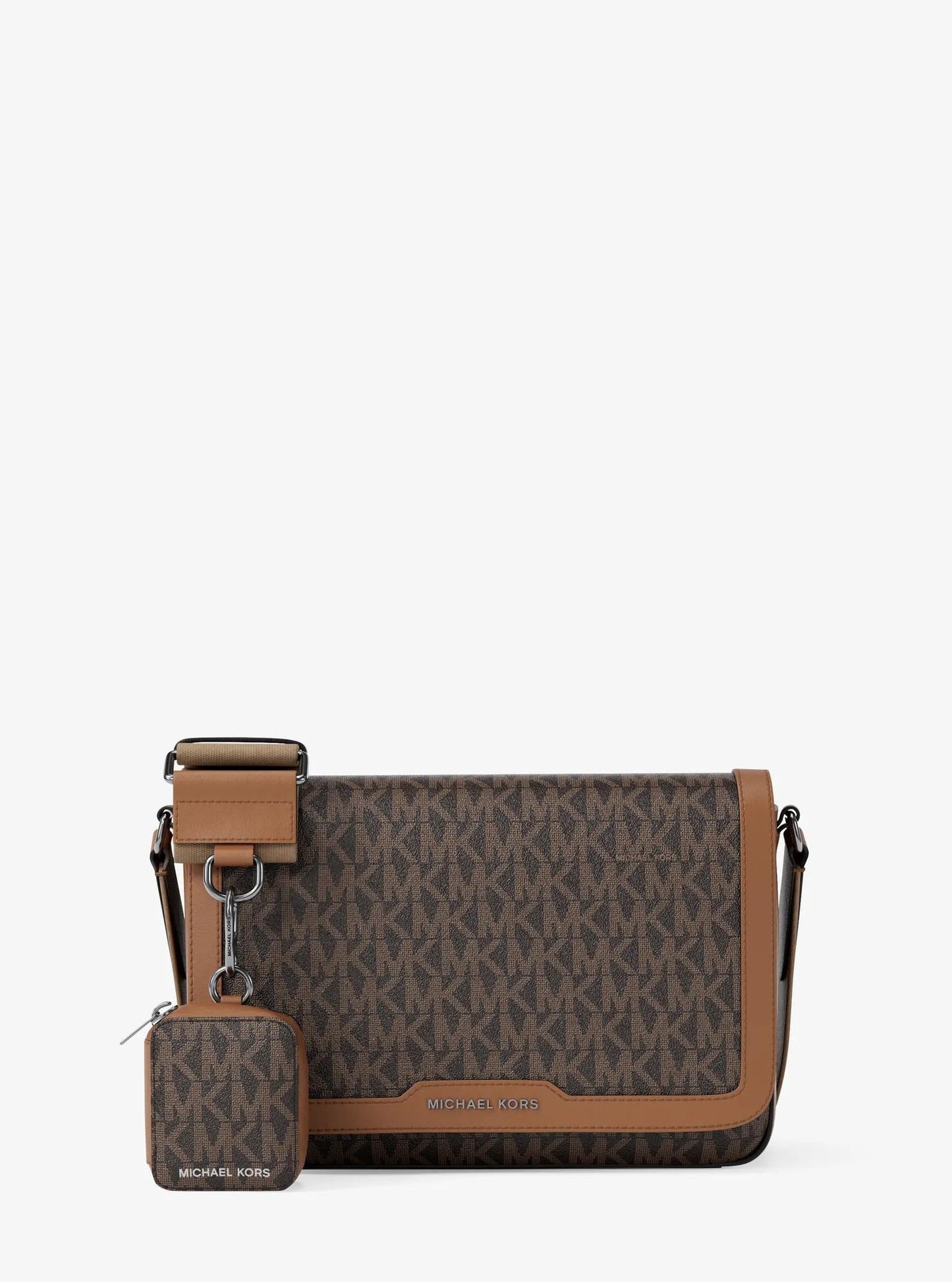 Hudson Mini Signature Logo Crossbody Bag With Airpod Case for Apple Airpods Pro