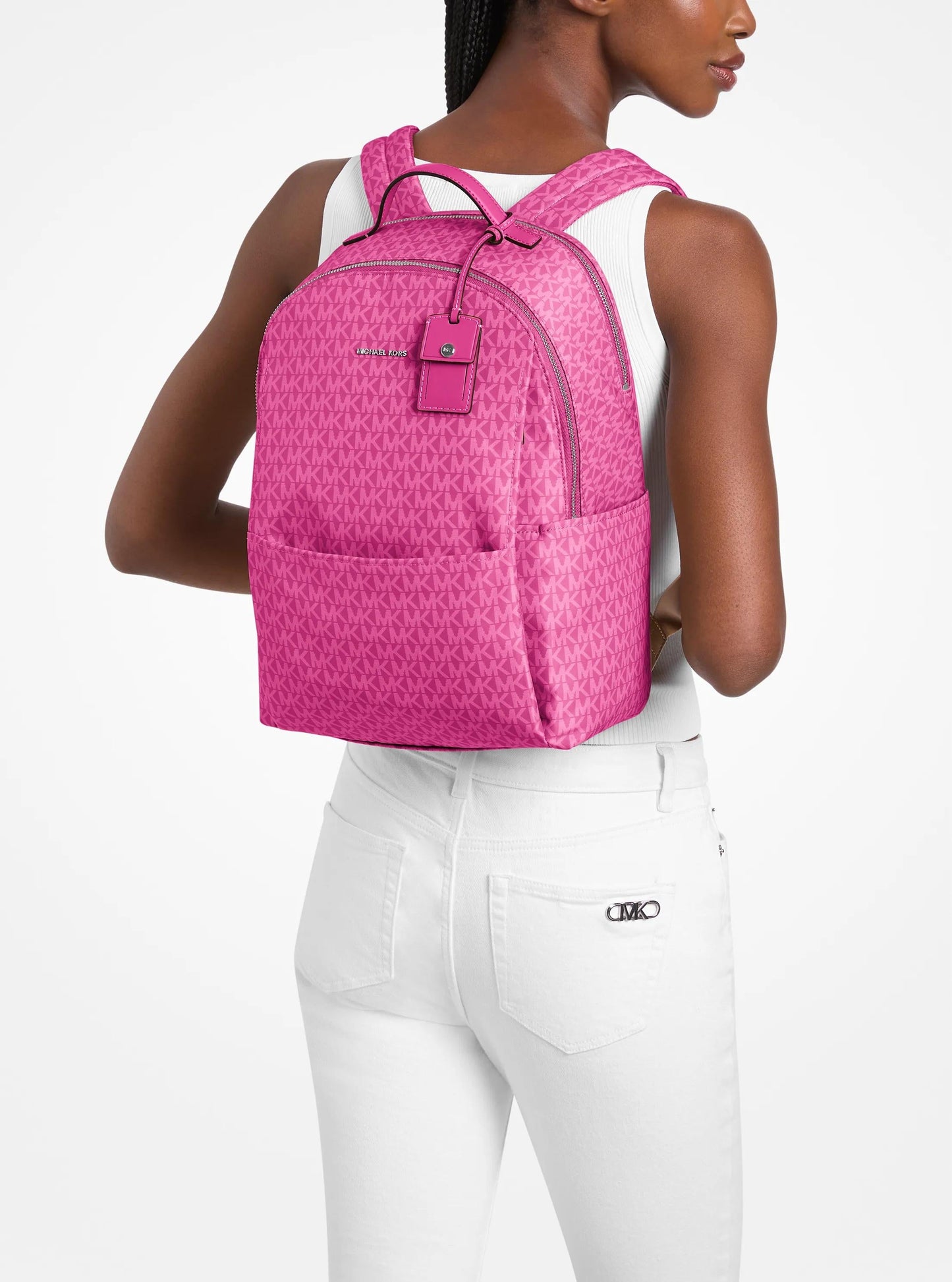 Sable Large Printed Signature Logo Backpack