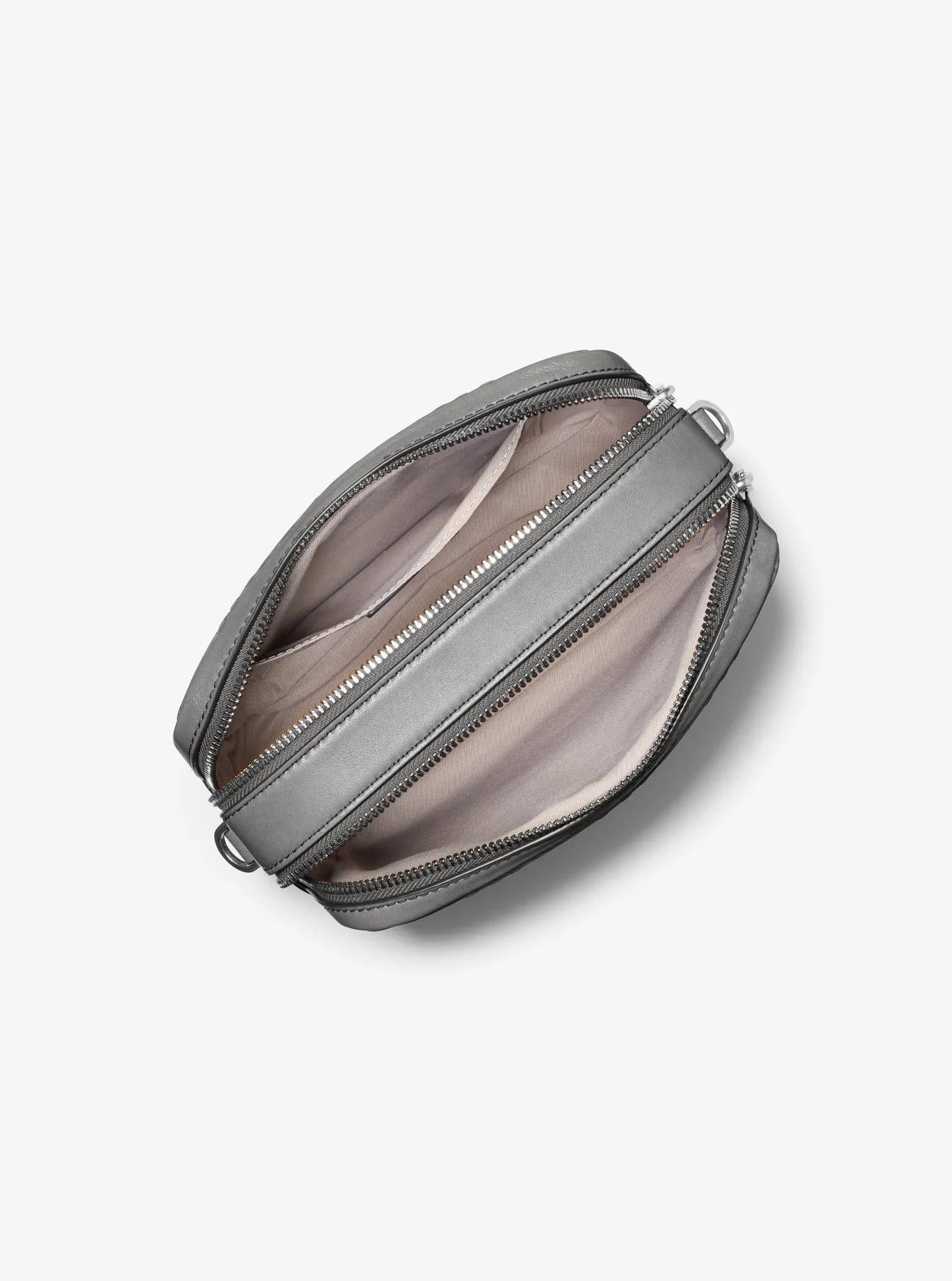 Bryant Medium Burnished Leather Camera Crossbody Bag