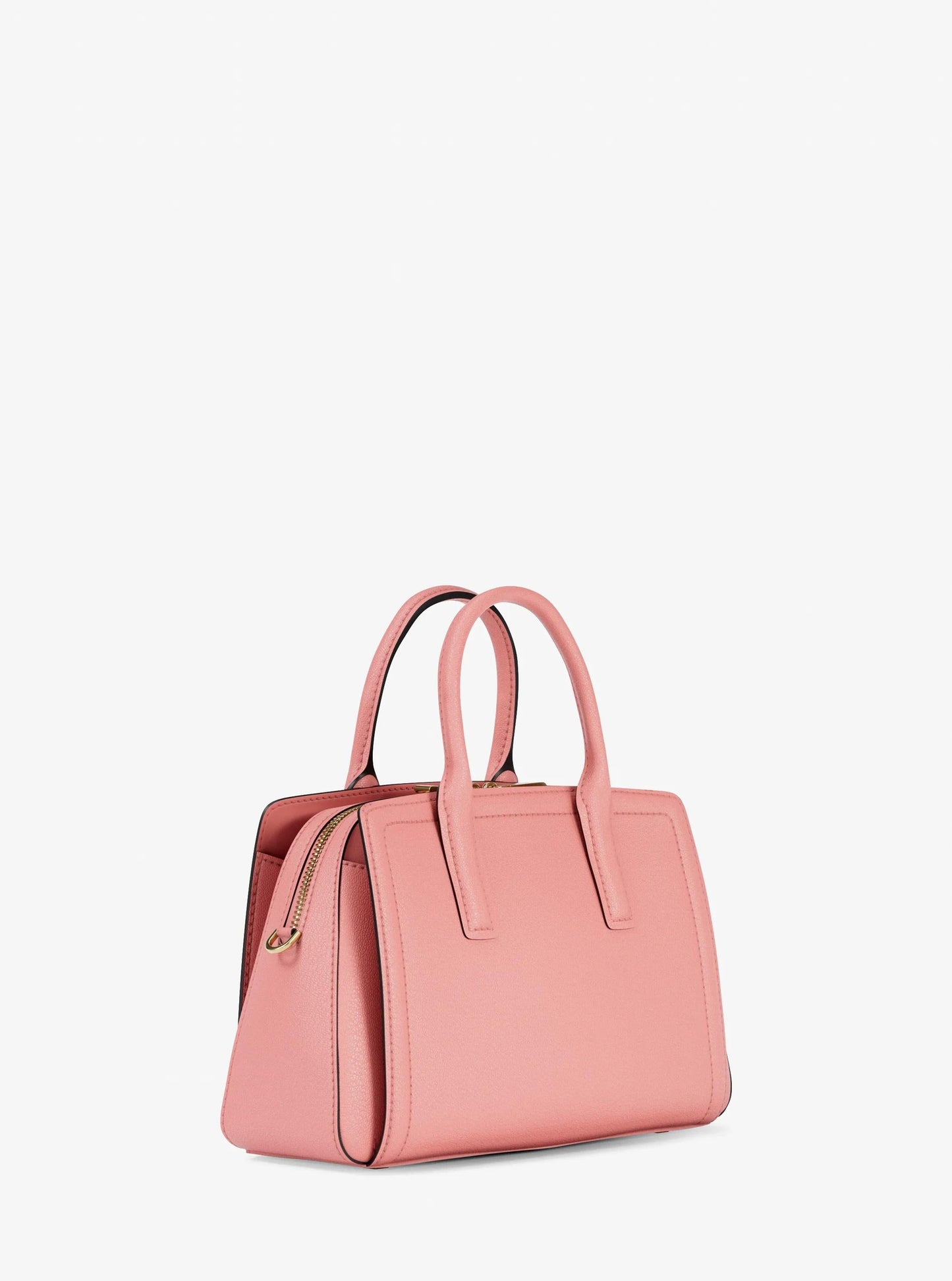 Laila Small Pebbled Leather Satchel