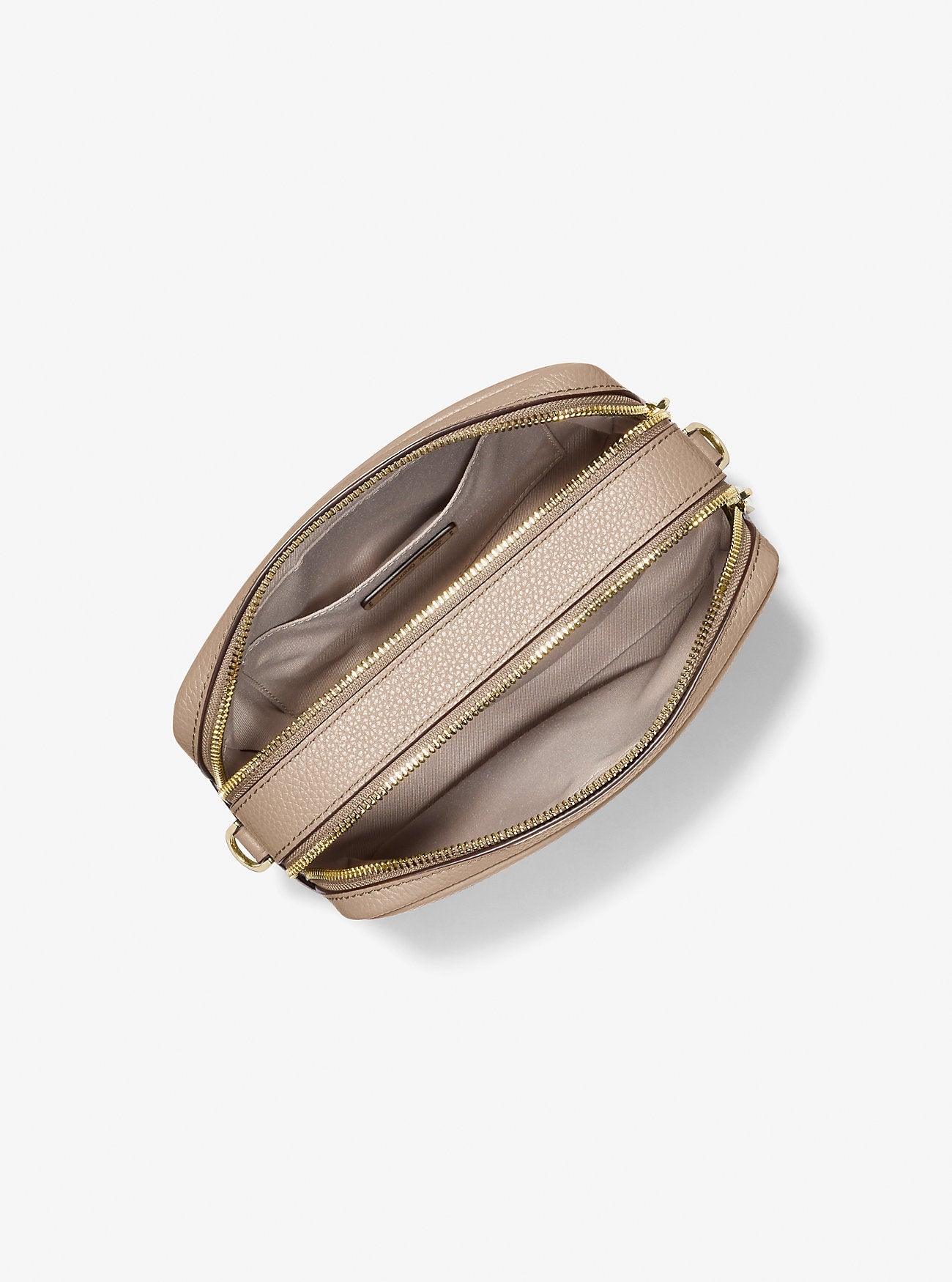Bryant Medium Pebbled Leather Camera Crossbody Bag