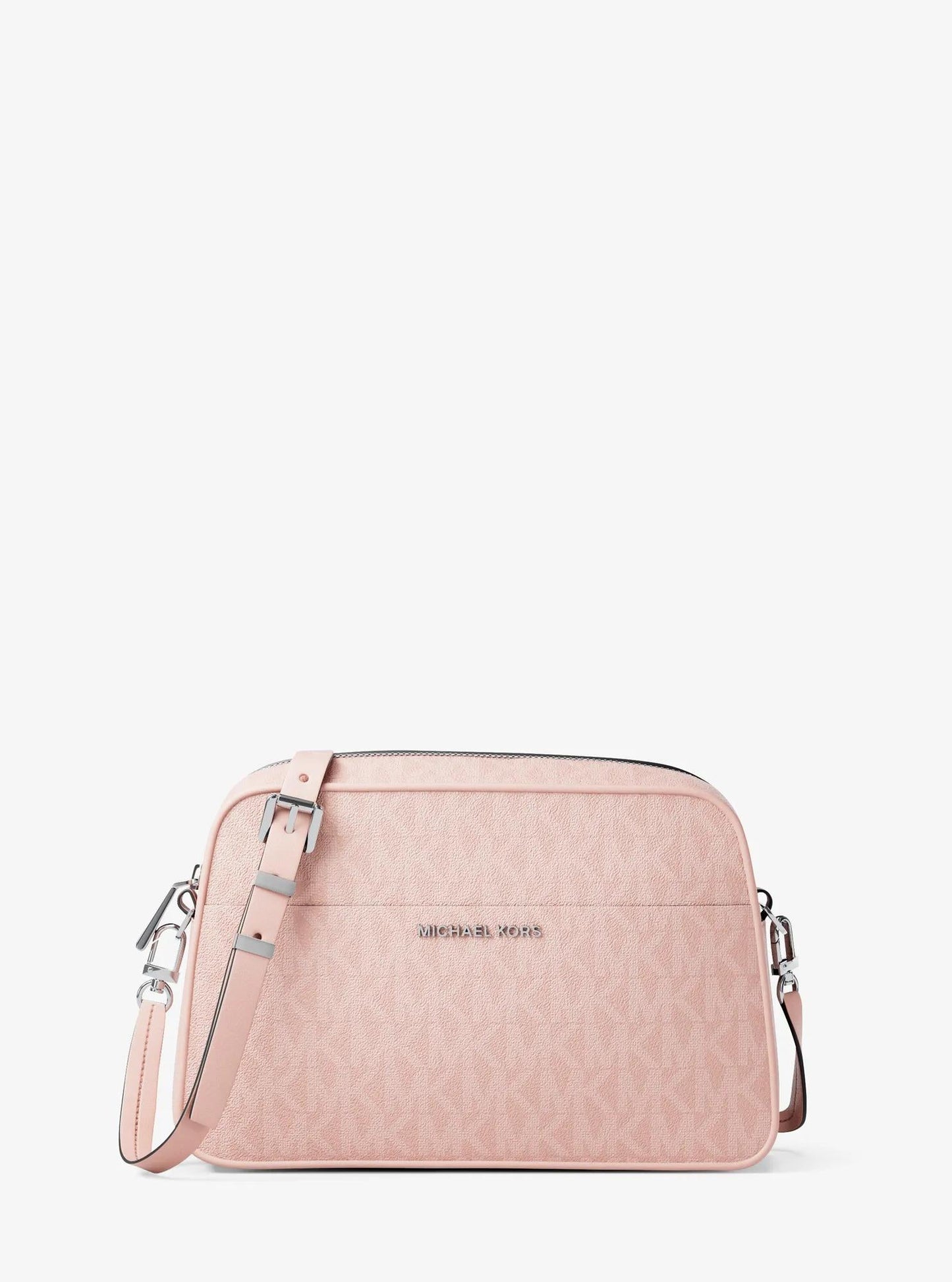 Jet Set Small Signature Logo Camera Crossbody Bag