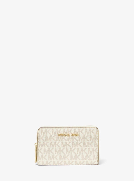 Small Logo and Leather Wallet