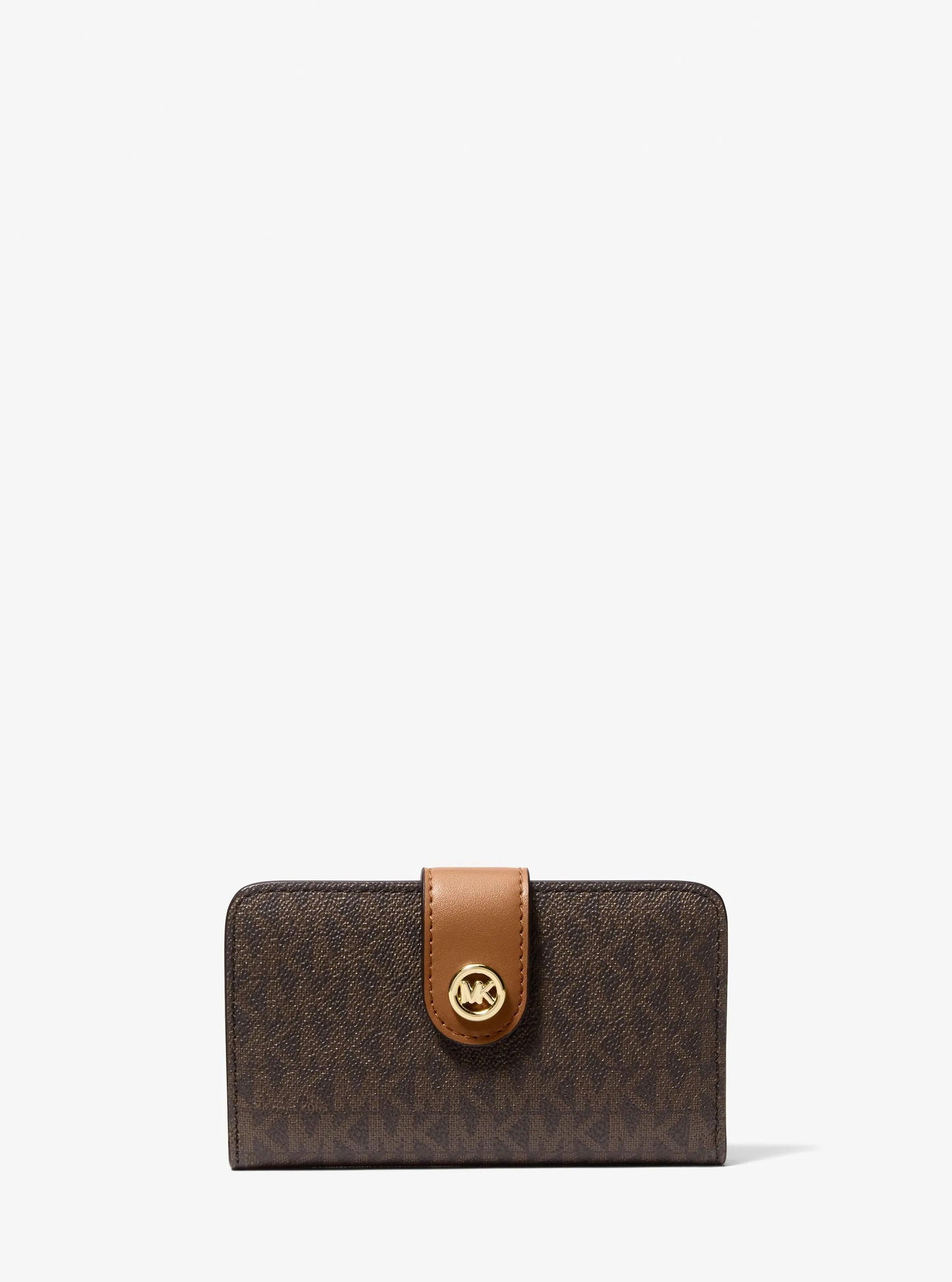 MK Pop Charm Medium Signature Logo Wallet