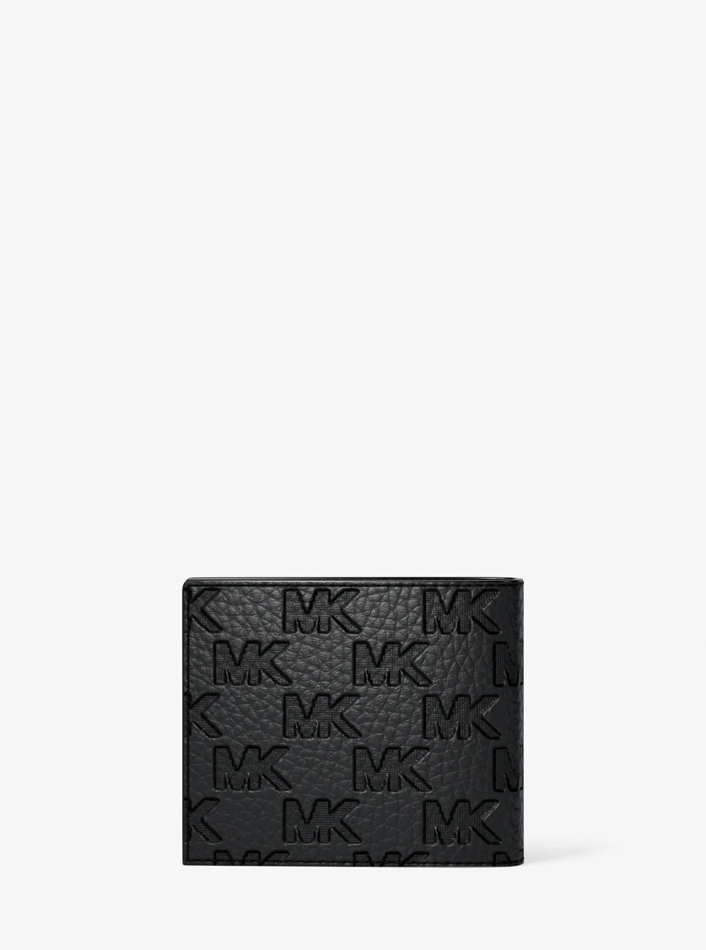 Hudson Logo Embossed Leather Billfold Wallet and Passcase