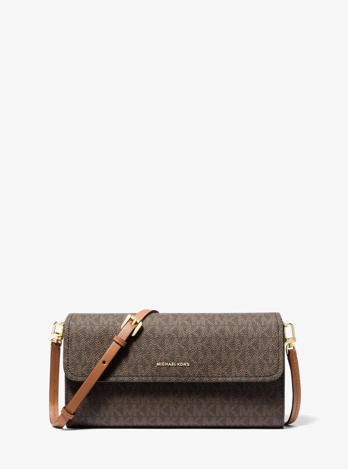 Jet Set Small Signature Logo Smartphone Crossbody Bag